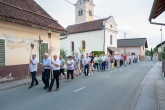 Procesija ob prazniku Sv. Roka, Hotemaže, 16.08.2020