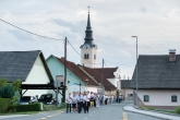 Procesija ob prazniku Sv. Roka, Hotemaže, 16.08.2020