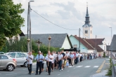 Procesija ob prazniku Sv. Roka, Hotemaže, 16.08.2020