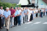 Procesija ob prazniku Sv. Roka, Hotemaže, 16.08.2020