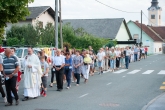 Procesija ob prazniku Sv. Roka, Hotemaže, 16.08.2020
