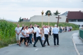 Procesija ob prazniku Sv. Roka, Hotemaže, 16.08.2020