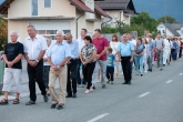 Procesija ob prazniku Sv. Roka, Hotemaže, 16.08.2020