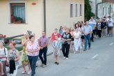 Procesija ob prazniku Sv. Roka, Hotemaže, 16.08.2020