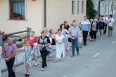 Procesija ob prazniku Sv. Roka, Hotemaže, 16.08.2020